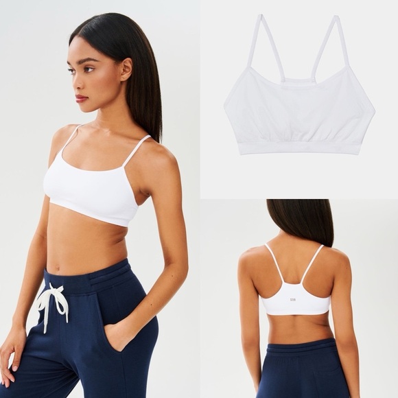 Splits59 Other - Splits59 Loren Seamless Bra in White